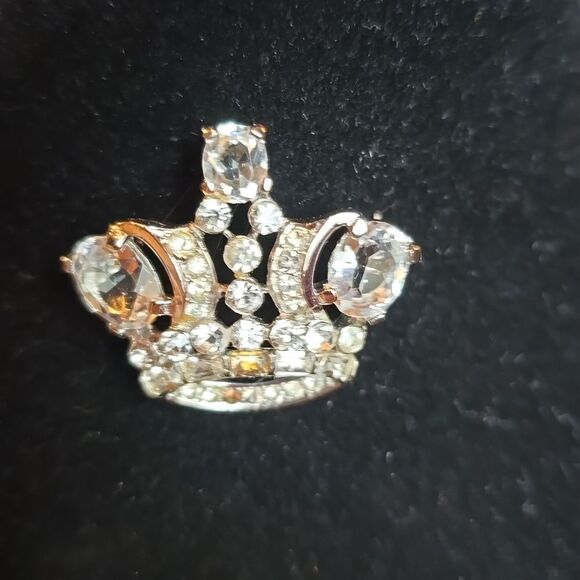 TIFARI CROWN PIN! Vintage Jewlery, Stamped, 1950's! - Picture 4 of 7
